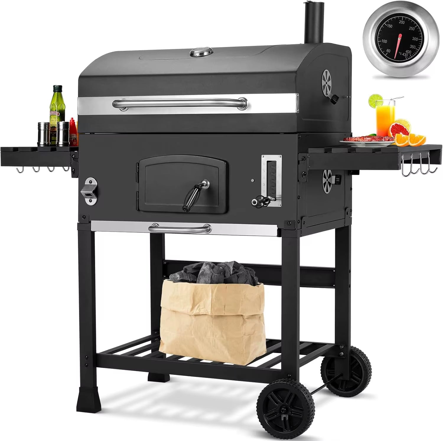 Memphis - BBQ grill füstölővel